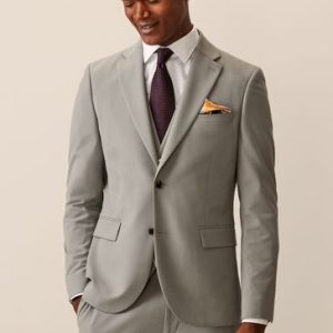 SYN291 Grey Skinny Fit Motionflex Stretch Suit
