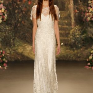 SYN245 Lace Embroidered Mermaid Wedding Dress